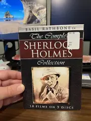 The Complete Sherlock Holmes Collection Basil Rathbone 14 Films Factory sealed