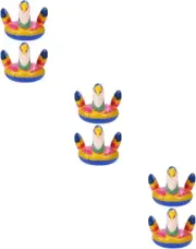 6 Pcs Parrot Coaster Floating Beverage Holder Float Drink Holder Bath Toys fo...