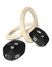 [Cortex] Gym Ring Pair 28mm (FIG Spec with Markings) in Multi