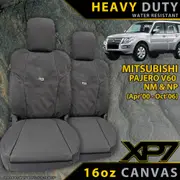 Mitsubishi Pajero V60 - XP7 Heavy-Duty Canvas 2x Front Seat Covers (Made to Order)