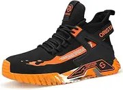 [ORISTACO] Work Safety Crew Boots Lightweight Breathable Industry Construction Steel Toe Sneakers