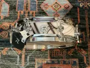 DW Collector’s Series 3.14 X 13” SSC Maple Pi Snare Drum - White Glass Contrail