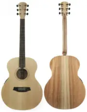 Cole Clark AN1E-BM Grand Auditorium Acoustic Electric Guitar - Clearance