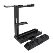 Host Cooling Fan Stand for Slim Pro PS VR with Controller Charger Station