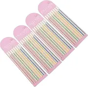 Veemoon Beginner's Reading Highlight Strips Fluorescent Indicator Stickers Soft Texture Book Tabs for Children 4 Pack