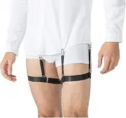 [Generic] Shirt Garter and holder Securing Shirt Position for Men