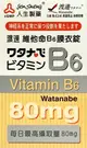 人生製藥 渡邊 維他命B6膜衣錠 80錠 維生素B6【新宜安中西藥局】