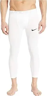 [Nike] Pro Tights 3/4 White/Black SM