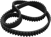 WMJNH 1 1/8 Inch 128T Rear Drive Belt Fits Harley Davidson Sportster 883 & 1200 1991-2003, V-Belt, Black, Nylon, Replaces 40022-91 58-420 1204-0042