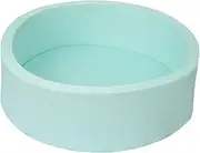 Soft Foam Ball Pit Set with Detachable Cover, Simple Setup for Kids' Play Area, green