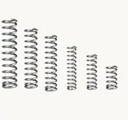 10pcs 1.2mm Compression Spring Outer Dia 8mm-16mm Stainless Steel Micro Small Compression Spring(40mm,10mm)