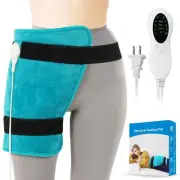 Hip Heating Pad for Hip/Sciatica Pain Relief, Hip Support Brace, Lower Back/T...