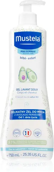 Mustela Gentle Cleansing Gel 750ml