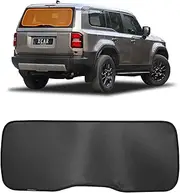 X-CAR Rear Windscreen Sun Shade for Toyota Prado 250 Series 2024-2025 Car Custom Wind Screen Sun Blind Mesh