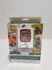 Digital Picture Keychain - 1.8 inch Color LCD Display Red USB Cable Included