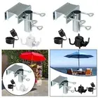 Patio Sunshade Umbrella Stand Clip for Beach Courtyard Sturdy Easily Install