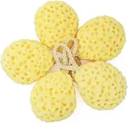 Healeved 3pcs Honeycomb Bath Ball Large Scrubber Sponge Bath Sponges for Women Loofa Scrubber Sponges Dead Skin Loofah Pouf Bath Sponge Loofahs Pouf Sponges Mini Accessories Miss
