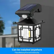 Solar Wall Lights Outdoor Dusk to Dawn Porch Lights Fixture Solar Wall Lantern with Motion Sensor IP65 Waterproof Exterior for Entryway Front Door