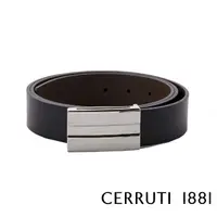 在飛比找momo購物網優惠-【Cerruti 1881】限量3折 頂級義大利小牛皮皮帶 