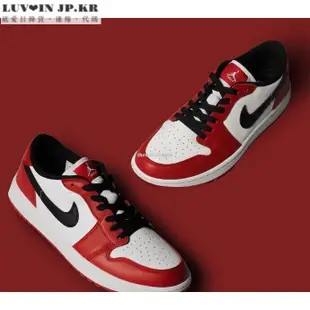 【日韓連線】Nike Air Jordan 1 Retro Low Golf 白紅 DD9315-600潮流男女鞋
