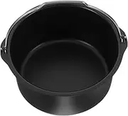 OSOLADY Non Stick Cake Mold Air Fryer Baking Tray Multi-Functional Roasting Basket Round Cake Pan for Air Fryer Bakeware Mold for Baking Roasting and Frying