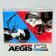 Makoto Yuki & Aigis Persona 3 Reload Episode Aigis Square Pin Badge *Official*