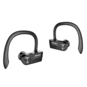 [True Wireless] T2 TWS Dual bluetooth Earphones IPX4 Waterproof Bass Stereo Sports Headphones BLACK COLOR