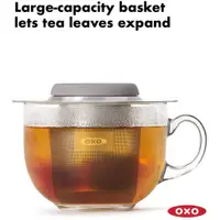 在飛比找蝦皮購物優惠-OXO 不銹鋼濾茶器 細目 BREW Tea Infuser