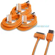 3 3FT USB SYNC DATA POWER CHARGER ORANGE CABLE IPHONE 4S IPOD TOUCH CLASSIC IPAD