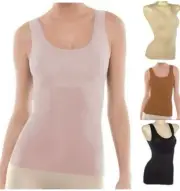 Spanx Cami Tank Shapewear Trust Your Thinstincts Nude Black 1069 Smooths Slims
