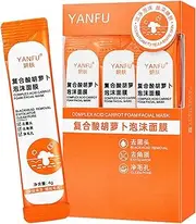 [Eigell] Bubble Mask Facial Mask Skin Care Cleansing Foam Hydrating Nourishing Cleanser,Deep Cleaning,Moisturizing, Carrot Facial Mask Purifying Mask