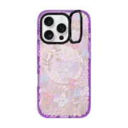 iPhone 16 Pro Impact Ring Stand Case MagSafe Compatible Eleanor by Ivory Paper Co