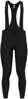 [ODLO] Men's Tights/Bibs Shorts, Black, S