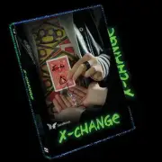 X CHANGE DVD & GIMMICK BY JULIO MONTORO & SANSMINDS MAGIC CARD DRAWINGS TRICKS