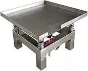 Small Concrete Vibrating Table, 35 x 35cm Electric Concrete Shaker, Vibration Test Bench Test Block Vibration Platform Stainless Steel Mini Vibration Table 3000rpm/min