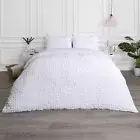 Duvet Cover King Size, Luxury Geometric White King Size Duvet Cover Sets with