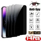 Anti-spy Tempered Glass Full Privacy Screen Protector for Apple iPhone