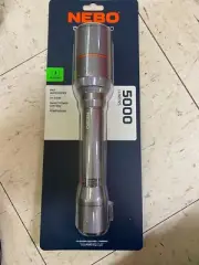 NEW NEBO NEB-FLT-0022 DAVINCI 5000 Rechargeable ALUMINUM Flashlight 5000 Lumens