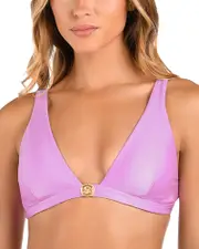 L'Agence Lexi Shimmer Bikini Top