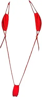 [Generic] Women's Sexy One Piece Slingshot Swimsuit Adjustable G String Thong Bikini Micro Thongs Underwear