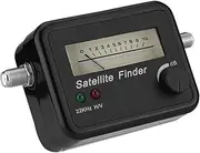 Digital Satellite Finder, 9502 Detector Satfinder SAT Signal Tracker Dish Monitor TV Searching Strength Meter Viewfinder Display Aerial Antenna Locator Searcher 13 to 18V DC Recept Television Signal