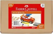 Faber-Castell Creative Art Series – Air Jet Sports Car Set (88-574021), Multicolor