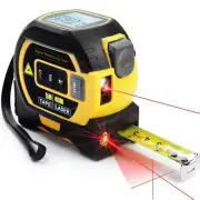 Smart Laser Tape - 1pc, 40m Laser and 5m Steel, Digital Display, Durable and...