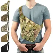 Men Sling Bag Chest Fanny Packs Cross Body Travel Sports Shoulder Backpack Hot