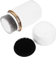 VICASKY Electric Facial Cleansing Brush Portable Soft Bristle Face Scrubber for Gentle Deep Pore Cleansing for Daily Use and Removing Dirt Oil and Impurities