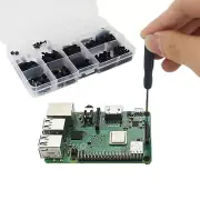210pcs Part For Raspberry Pi 4 M3 M2.5 Nylon Support Column Screw Kit Tool