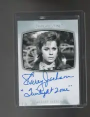 2020 Twilight Zone Archives AI-37 Sherry Jackson auto.card with inscription.
