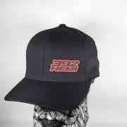 New Side 392 Hemi Hat V2 Flexfit 110 Pro Performance cap Leatherette Hat Patch