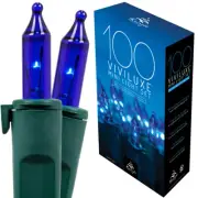 100 ViviLuxe Blue Lights Christmas Mini Lights Holiday Home Party Lighting 46 ft