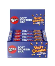 [Bsc Body Science] BSc x Violet Crumble Soft Protein Bars Choc Honeycomb Box 12 x 55g